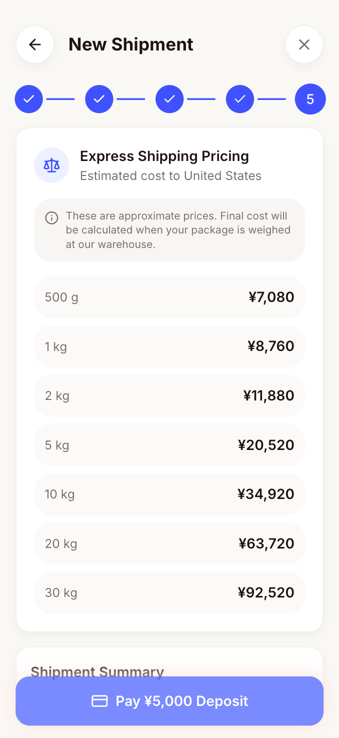 Review & confirm